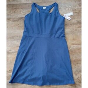 NWT 32 Degrees Bra Racerback Women's True Navy Tennis Pickelball Skort Dress XXL